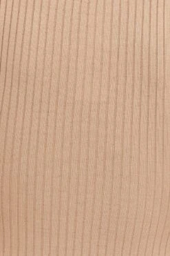 Brown Knit Midi Dress -Midi Dresses Style bodycon dress brown knit midi dress 32965327651009