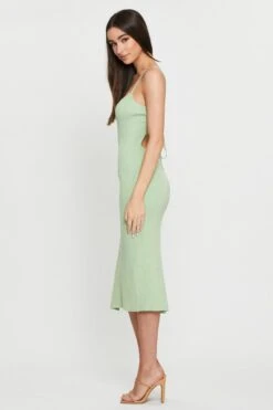 Green Knit Dress Bodycon -Midi Dresses Style bodycon dress green knit dress bodycon 32965560303809