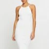 White Bodycon Dress Knit -Midi Dresses Style bodycon dress white bodycon dress knit 32965204934849