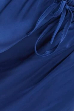 Blue Wide Leg Pants High Rise -Midi Dresses Style bt2754ax 47p navy 6