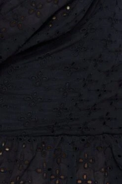 Black Wrap Top Short Sleeve Tie Up -Midi Dresses Style crop top black wrap top short sleeve tie up 32966904316097