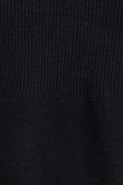 Black Knit Dress Long Sleeve 13 Black Knit Dress Long Sleeve -Midi Dresses Style dd11879 40rb black 6