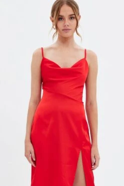 Midi Dresses Style -Midi Dresses Style dd12920 f3 red 2