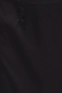 Black Midi Dress Cowl Neck Satin -Midi Dresses Style dd12958 f3 black 6