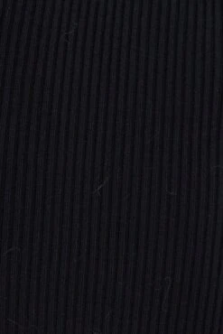 Black Knit Dress Sweetheart Neck Long Sleeve Midi 13 Black Knit Dress Sweetheart Neck Long Sleeve Midi -Midi Dresses Style dd2242a 40p black 6