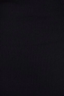 Black Knit Dress Long Sleeve Shrug Set 13 Black Knit Dress Long Sleeve Shrug Set -Midi Dresses Style dd2563 40pb black 6