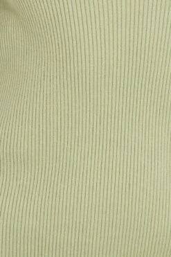 Green Knit Dress Midi Contrast Bind 13 Green Knit Dress Midi Contrast Bind -Midi Dresses Style dd2766 40pb sage 6