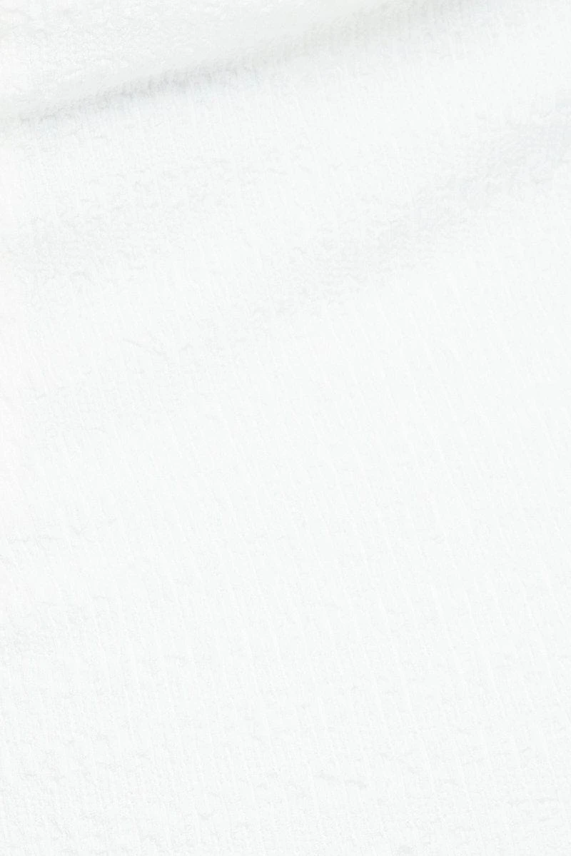 White Midi Dress Cut Out Textured Fabric 8 White Midi Dress Cut Out Textured Fabric - Image 6