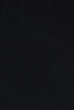 Black Dress & Shrug Set Long Sleeve Strapless Mini Knit -Midi Dresses Style ed0326 40cb black 6