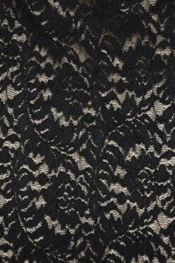 Black Midi Dress Sleeveless V-Neck Bodycon Lace Stretch -Midi Dresses Style ed0374 36cb black 6