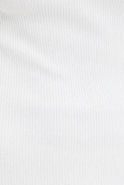 White Knit Dress Sleeveless Sweatheart Midi -Midi Dresses Style ed4001 40mq white 6