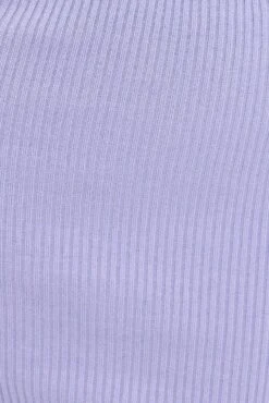 Purple Knit Dress Midi Long Sleeve Cut Out -Midi Dresses Style ed4019 40mb lilac 6