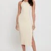 Beige Midi Dress Bodycon -Midi Dresses Style f bodycon dress camel midi dress bodycon 32965841780929