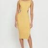 Orange Knit Dress Midi -Midi Dresses Style f bodycon dress orange knit dress midi 32965709004993
