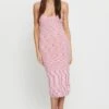 Pink Knit Dress Midi -Midi Dresses Style f bodycon dress pink knit dress midi 33006897725633