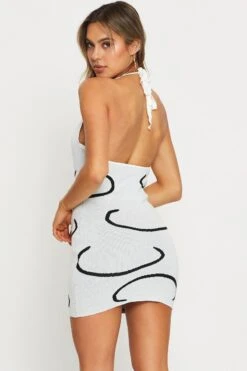 White Knit Dress Bodycon -Midi Dresses Style f bodycon dress white knit dress bodycon 32980925939905