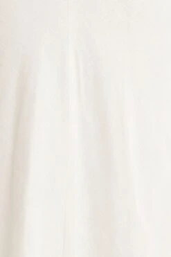 White Twist Front Dress Sleeveless Midi -Midi Dresses Style f midi dress green twist front dress sleeveless midi 32886902456513