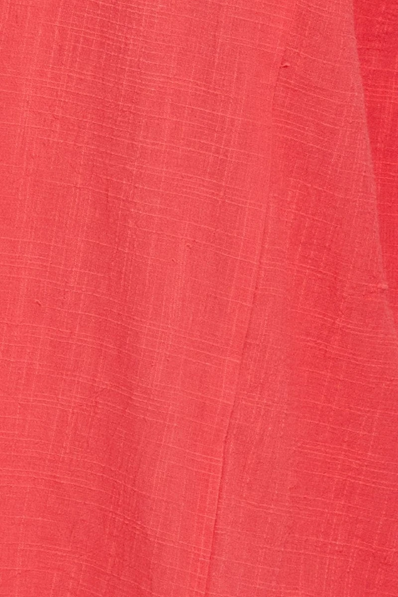 Pink Wide Leg Pants Elastic Waist 8 Pink Wide Leg Pants Elastic Waist - Image 6