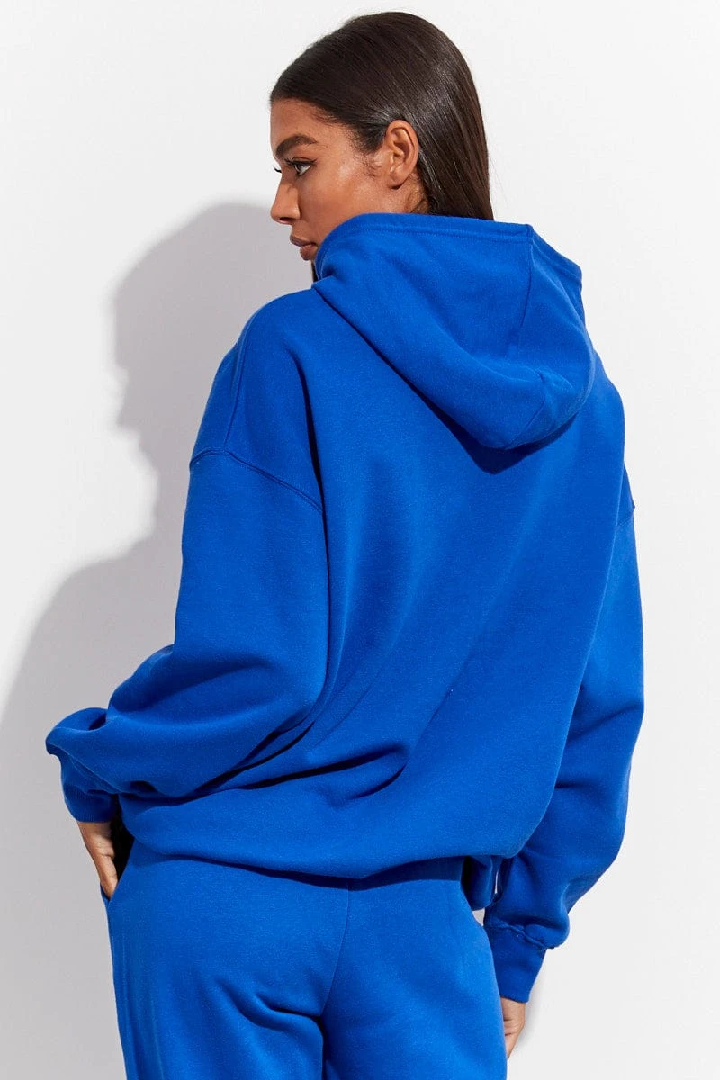 Blue Graphic Sweater Long Sleeves 7 Blue Graphic Sweater Long Sleeves - Image 5