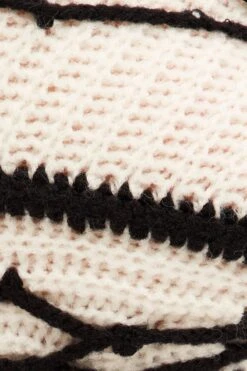 White Butterfly Knit Top Backless -Midi Dresses Style kn12953 f3 white 6