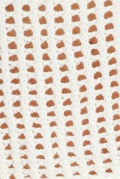 White Crochet Knit Top Scoop Neck 13 White Crochet Knit Top Scoop Neck -Midi Dresses Style kn2160x 40jb white 6