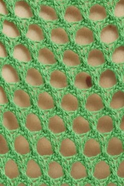 Green Oversized Knit Top Crew Neck 13 Green Oversized Knit Top Crew Neck -Midi Dresses Style kn2262 41jb green 6