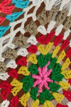 White Crochet Knit Top Tassel -Midi Dresses Style kn2361 51jb white 6