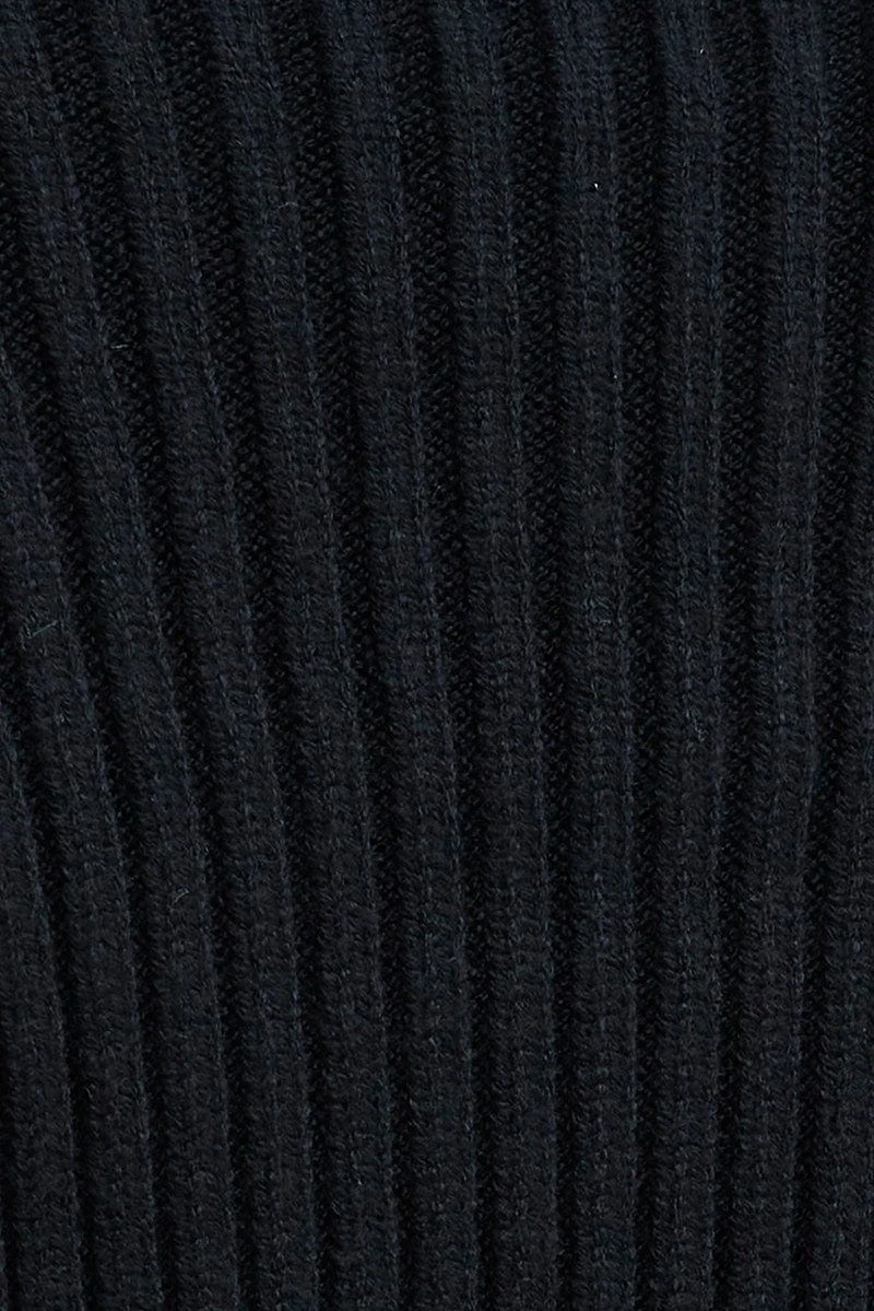 Black Strapless Top And Shrug Knit Set 8 Black Strapless Top And Shrug Knit Set - Image 6