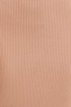 Beige Dress Long Sleeve Mini Sweet Heart Knit -Midi Dresses Style knit dress camel dress long sleeve mini sweet heart knit 32965426184385