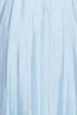 Blue Midi Dress Short Sleeve V Neck -Midi Dresses Style midi dress blue midi dress short sleeve v neck 32967256572097