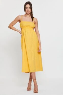 Orange Midi Dress Sleeveless -Midi Dresses Style midi dress orange midi dress sleeveless 32965218435265