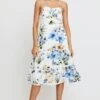 Print A Line Dress Midi -Midi Dresses Style midi dress print a line dress midi 33006842511553