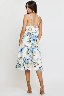 Print A Line Dress Midi -Midi Dresses Style midi dress print a line dress midi 33006842642625