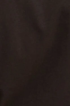 Black Crop Top Short Sleeve Relaxed Fit Elastic Detail -Midi Dresses Style sweat black crop top short sleeve relaxed fit elastic detail 33006700134593