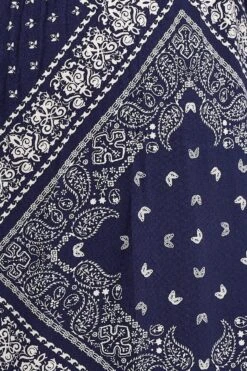 Boho Print High Rise Front Split Wide Leg Pants -Midi Dresses Style wide leg pants boho print high rise front split wide leg pants 32967187529921