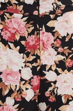 Print Wide Leg Pants High Rise Front Split 13 Print Wide Leg Pants High Rise Front Split -Midi Dresses Style wide leg pants print wide leg pants high rise front split 33006693744833