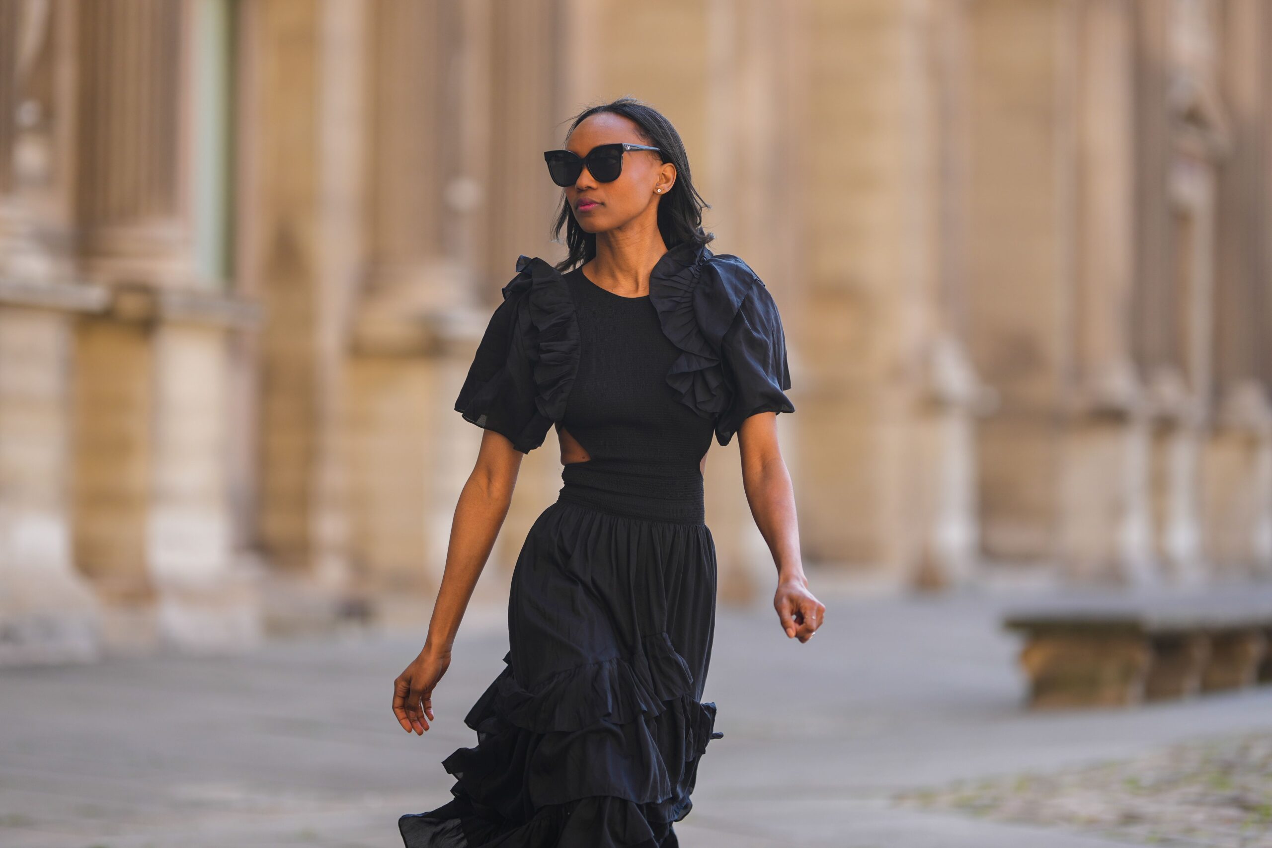 Midi Dresses Style -Midi Dresses Style emilie joseph in fashionwetrust wears black sunglasses a news photo 1676489934 scaled